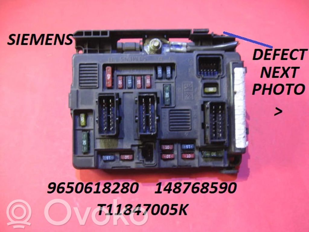 Fuse module   9650618280,148768590,T11847005K