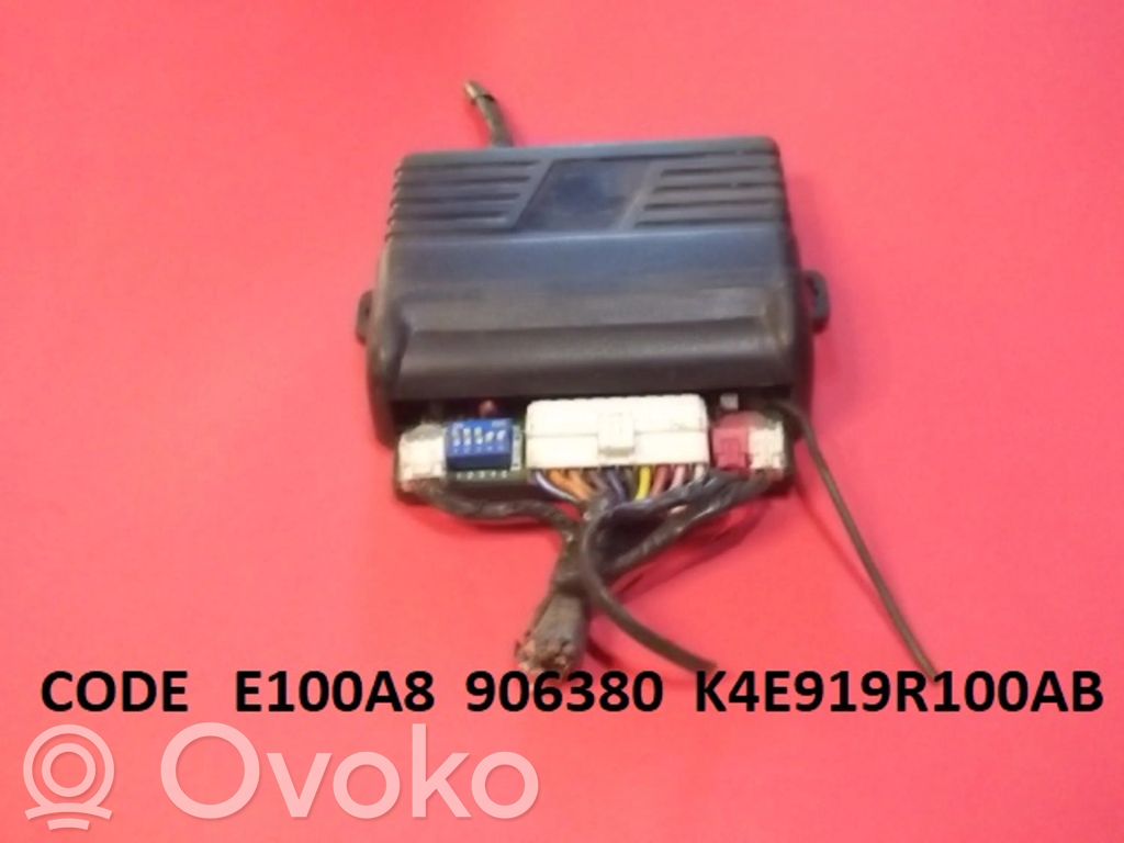 Moduł / Sterownik immobilizera   K4E919R100AB,E100A8,906380