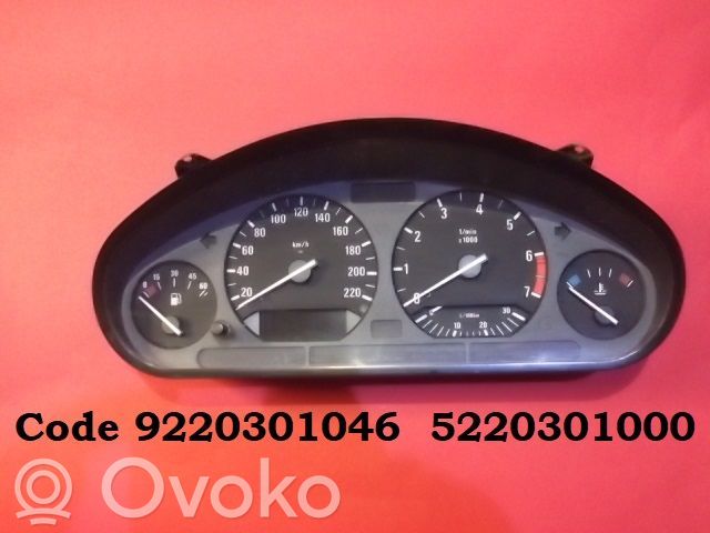 BMW 3 E36 Speedometer (instrument cluster) 