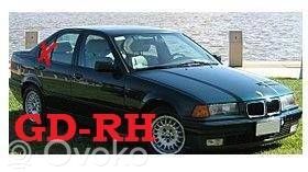 BMW 3 E36 Ventanilla de ventilación de la puerta trasera 