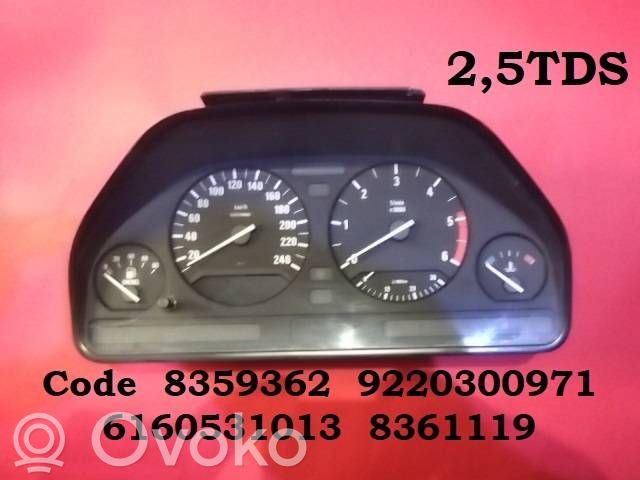 BMW 5 E34 Speedometer (instrument cluster) 