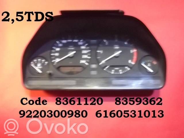 BMW 5 E34 Speedometer (instrument cluster) 