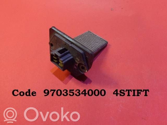 Hyundai Accent Heater blower motor/fan resistor 
