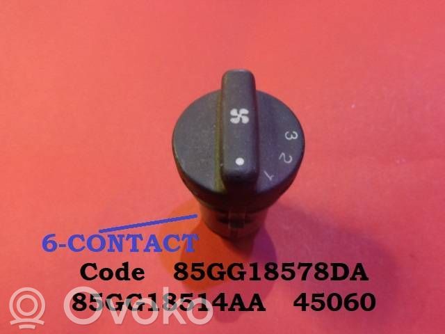 Ford Courier Interior fan control switch 
