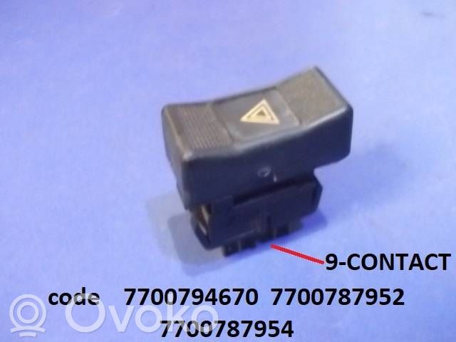 Renault 19 Hazard light switch 