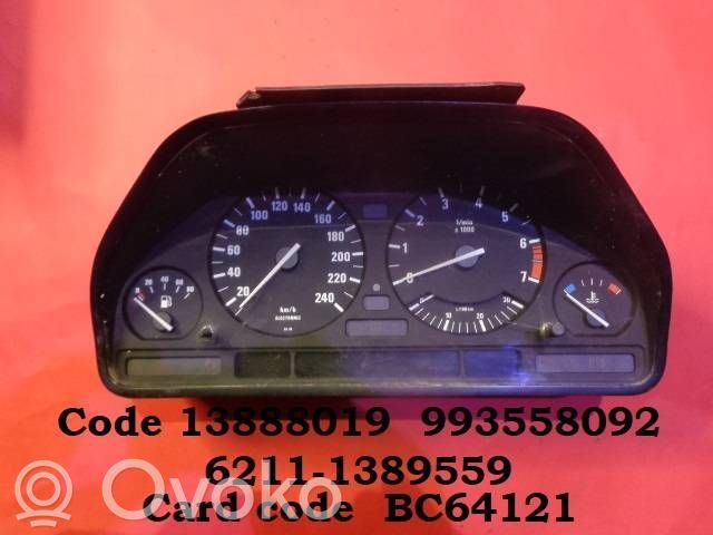 BMW 5 E34 Speedometer (instrument cluster) 