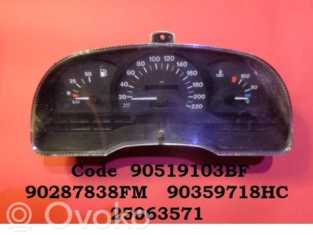 Opel Astra F Tachimetro (quadro strumenti) 