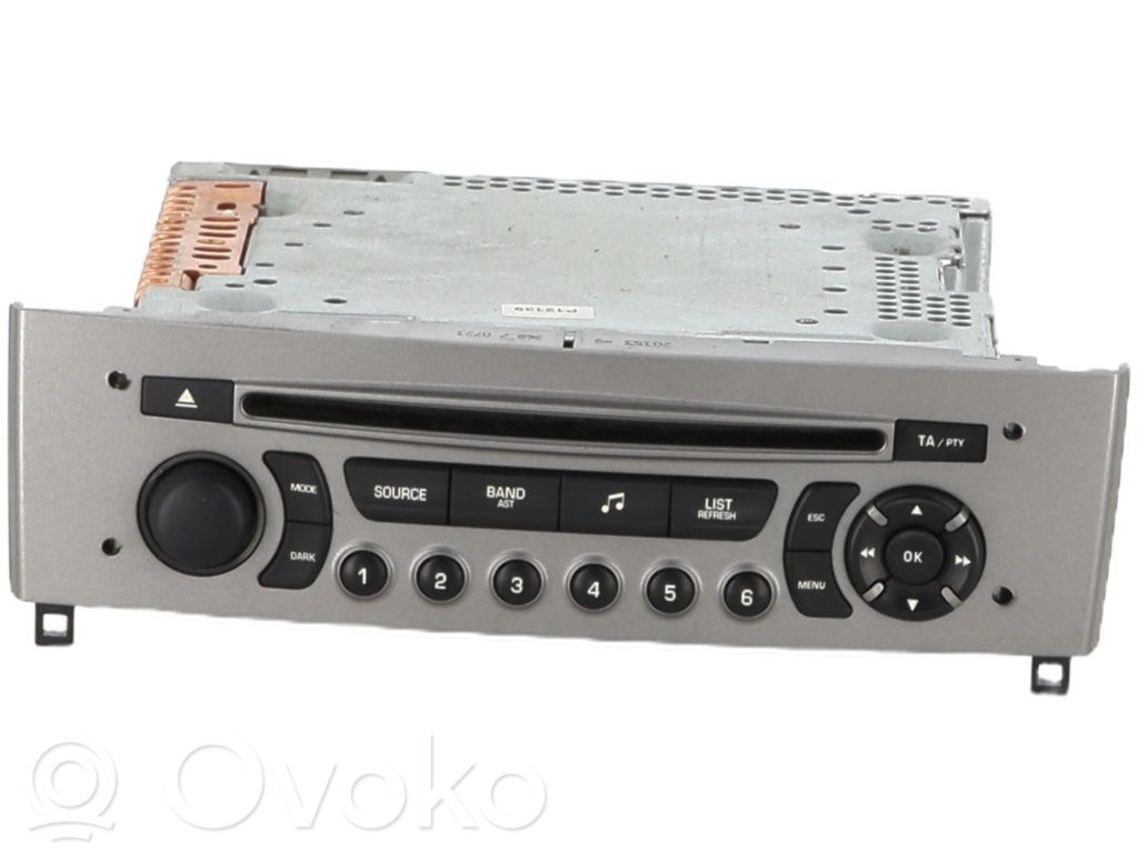 Peugeot 308 Panel / Radioodtwarzacz CD/DVD/GPS 