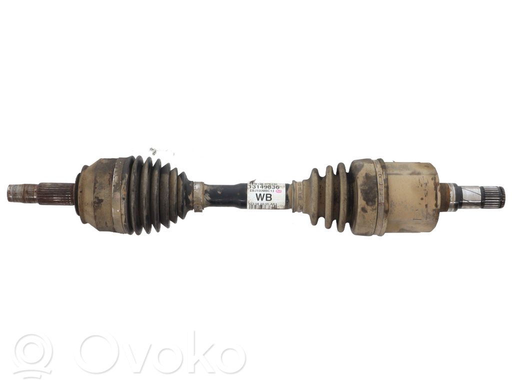 Opel Corsa D Eje de transmisión delantero 