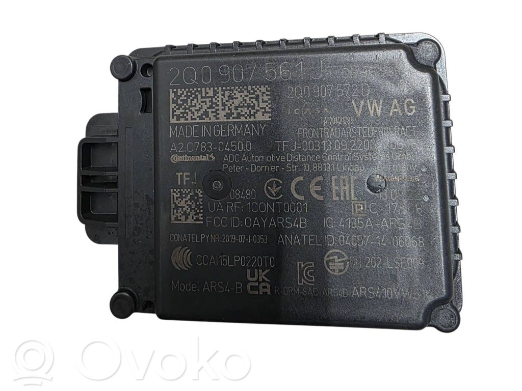 Volkswagen PASSAT B8 Radar / Czujnik Distronic 