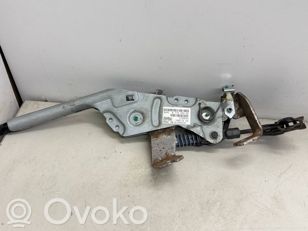 BMW 6 E63 E64 Frein à main / assemblage du levier 