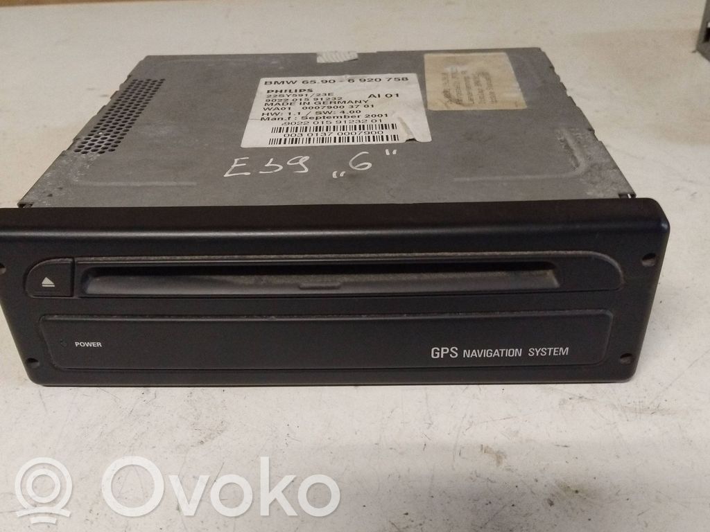 BMW 5 E39 Navigation unit CD/DVD player 