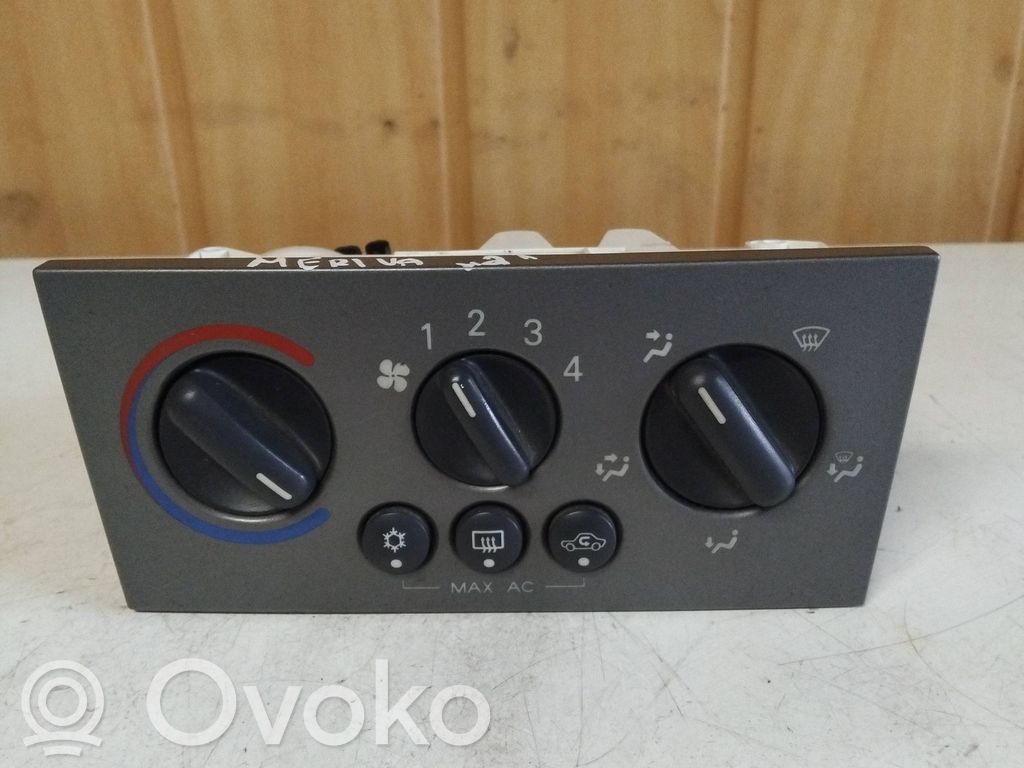 Opel Meriva A Climate control unit 