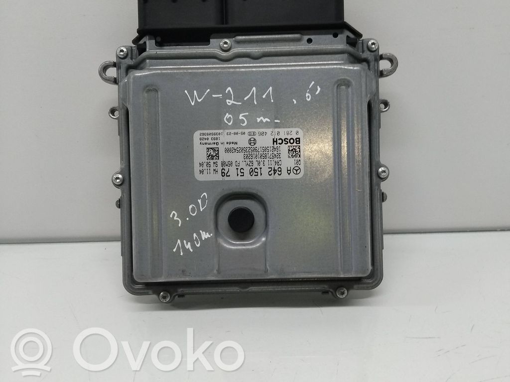 Mercedes-Benz E W211 Sterownik / Moduł ECU 