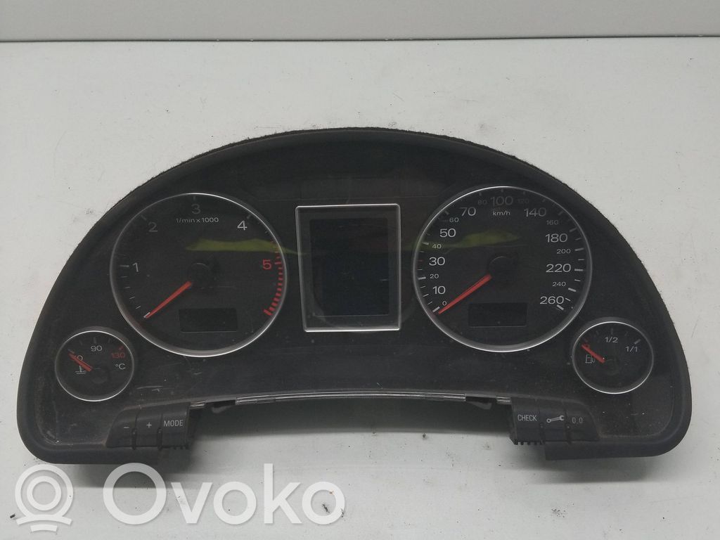 Audi A4 S4 B7 8E 8H Speedometer (instrument cluster) 