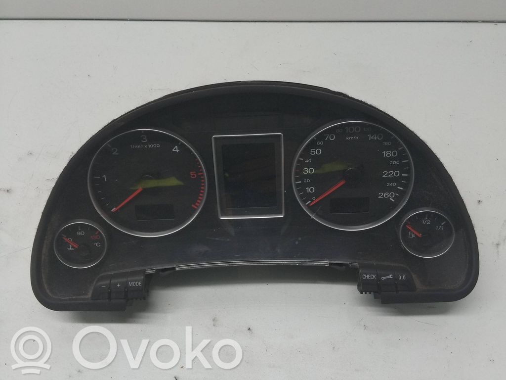 Audi A4 S4 B7 8E 8H Speedometer (instrument cluster) 