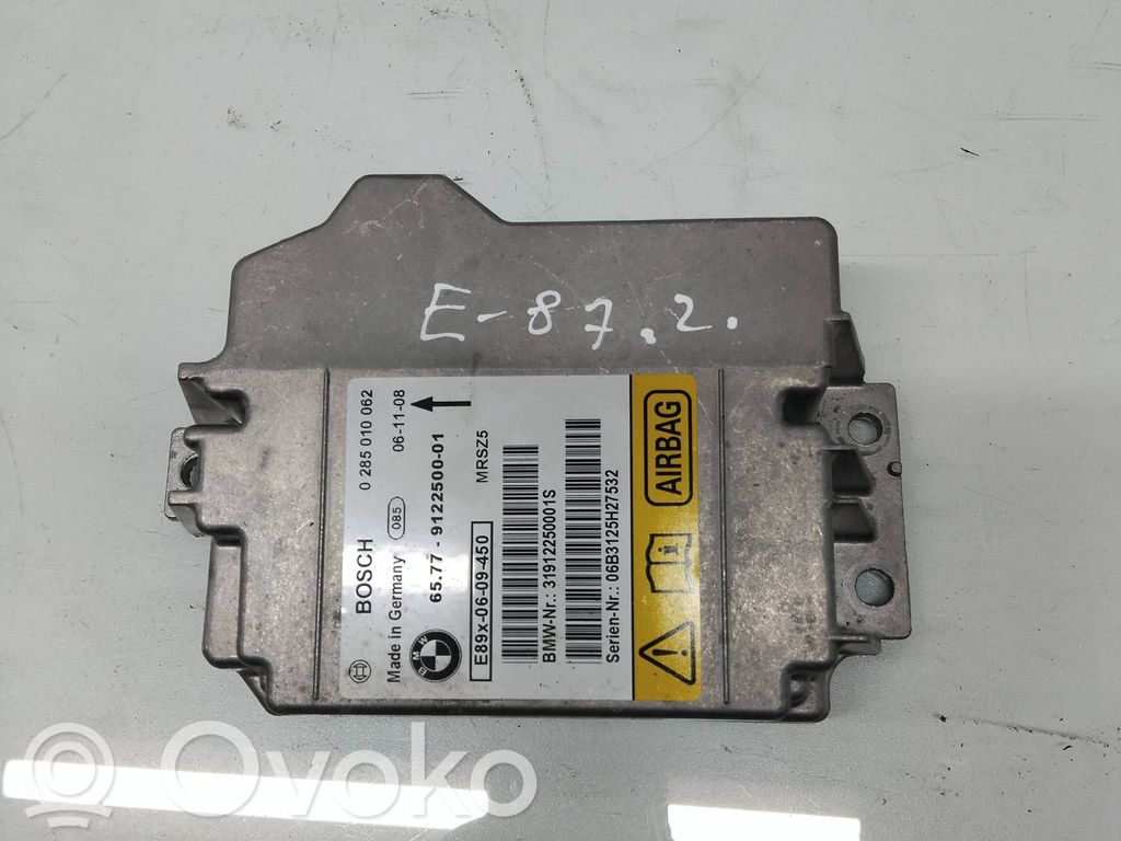 BMW 1 E81 E87 Airbag control unit/module 