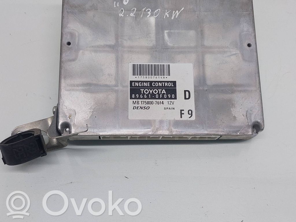 Toyota Avensis T250 Engine control unit/module 