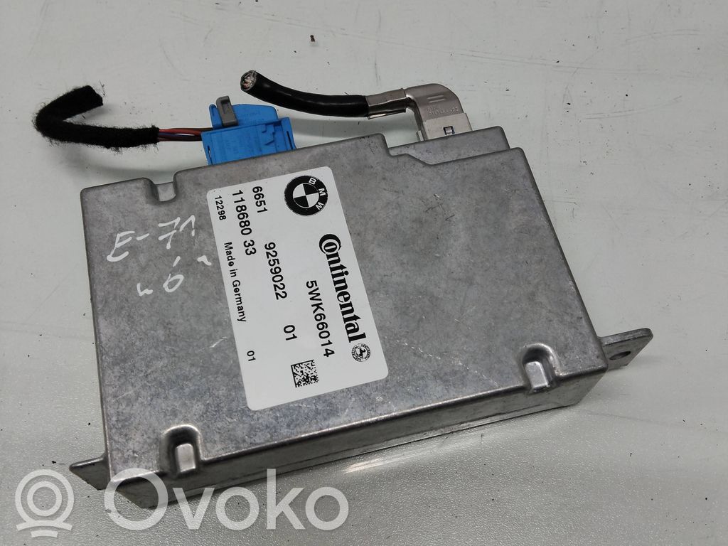 BMW X6 E71 Video control module 