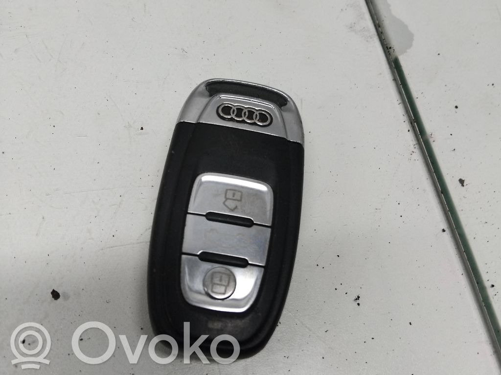 Audi A6 S6 C7 4G Užvedimo raktas (raktelis)/ kortelė 