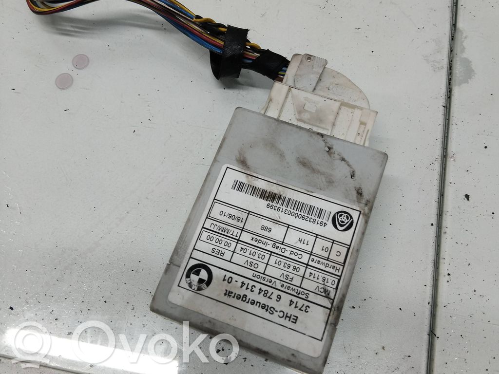BMW 5 E60 E61 Module de commande suspension pneumatique arrière 