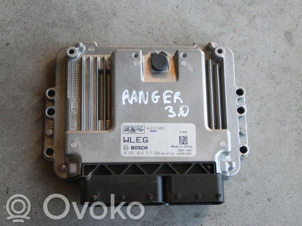 Ford Ranger Wing mirror control module 