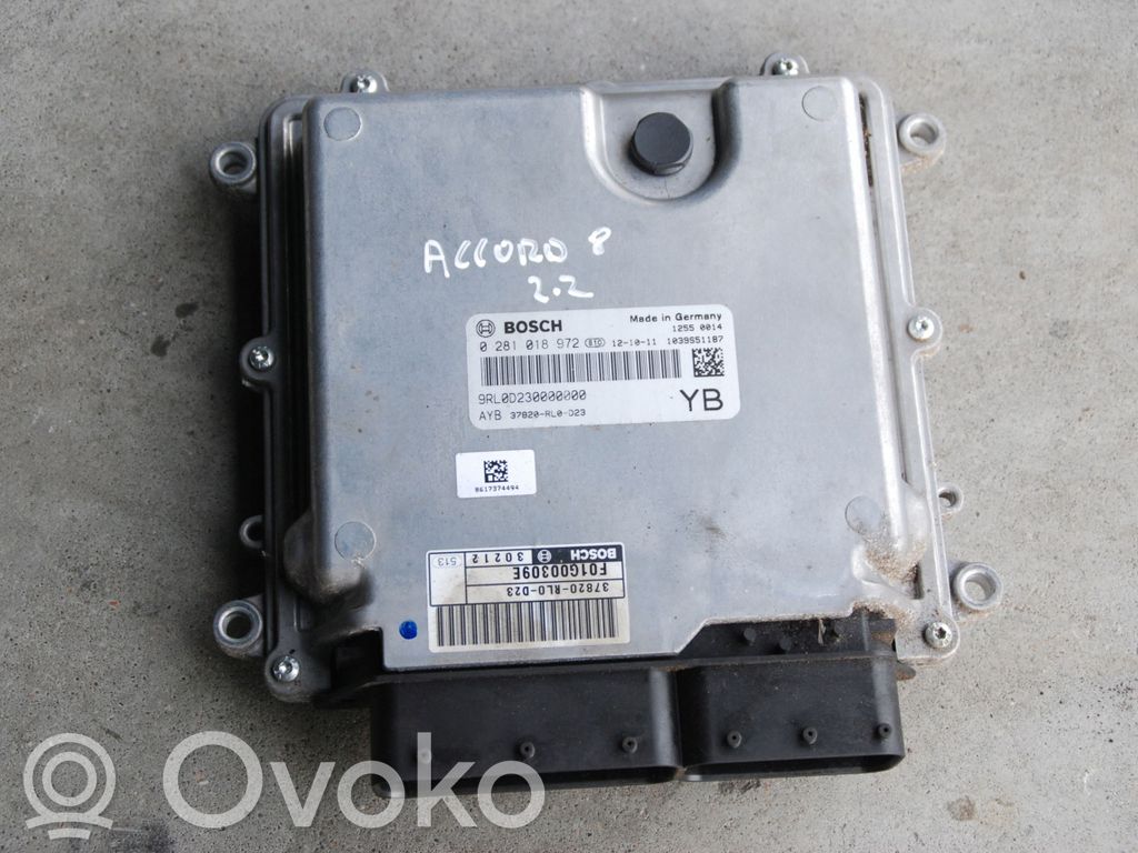 Honda Accord Engine control unit/module 