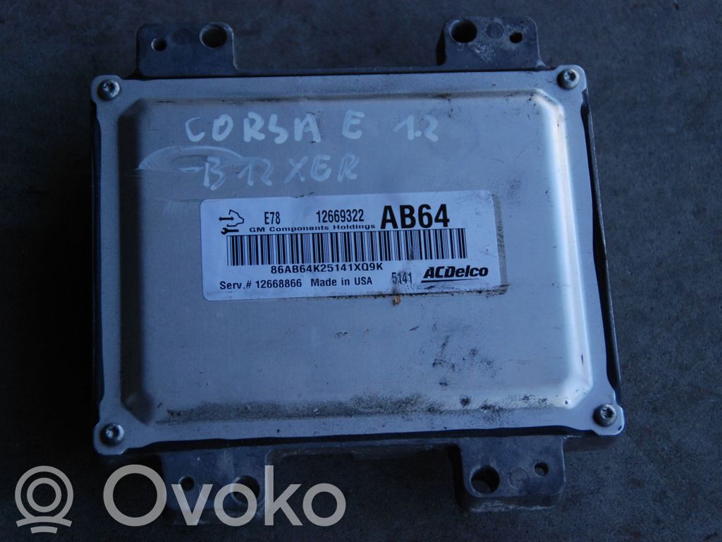 Opel Adam Engine control unit/module 
