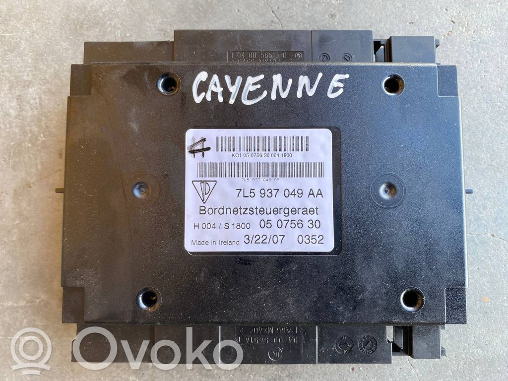 Porsche Cayenne (9PA) Alte unități/module de control 