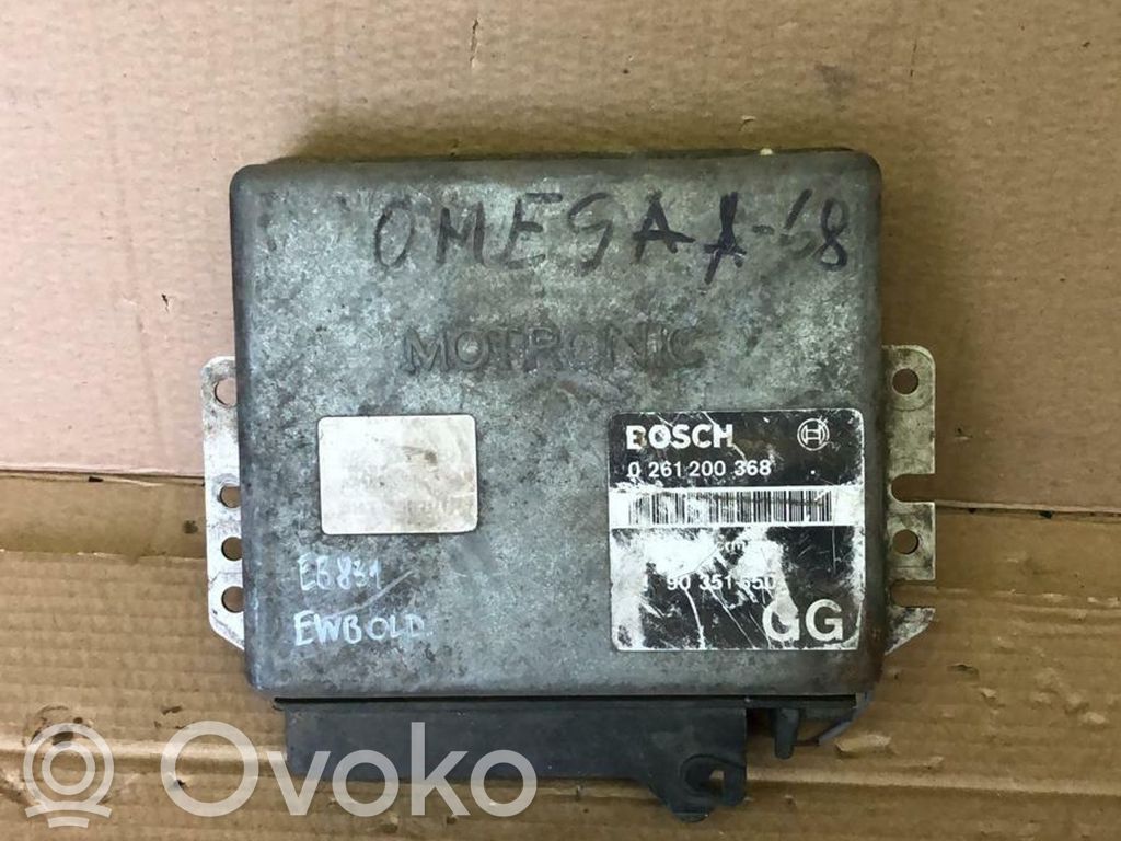 Opel Omega B1 Unidad de control/módulo del motor 