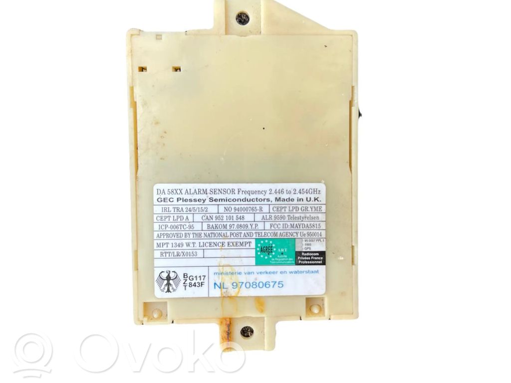 Other control units/modules   52010419B