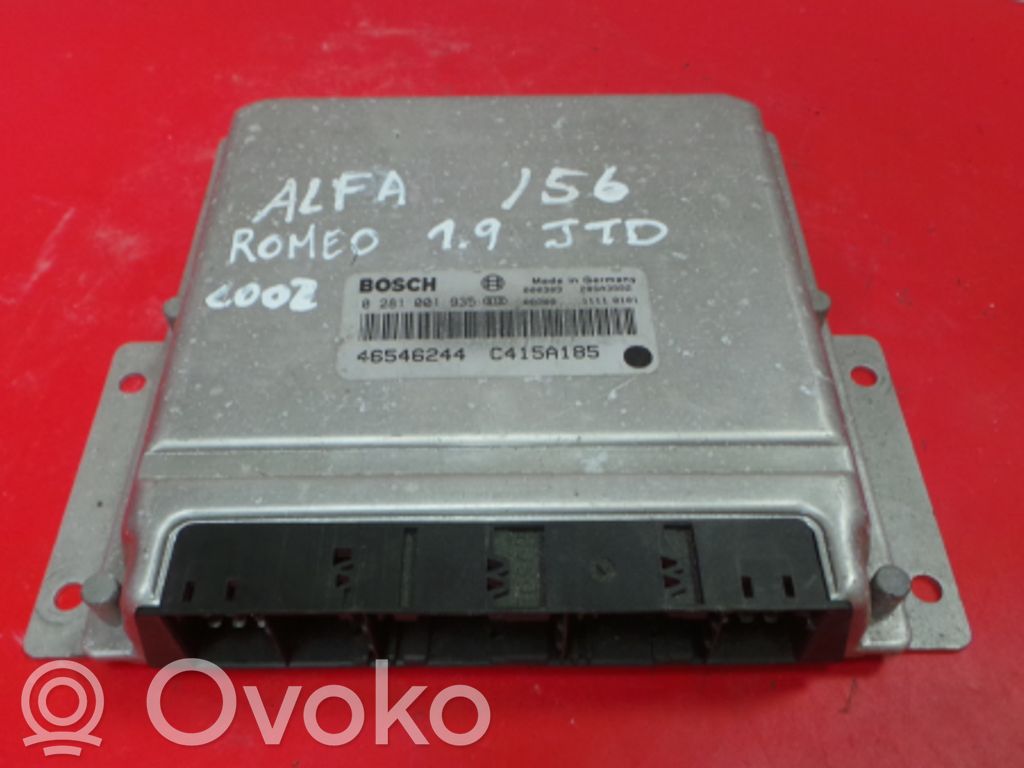 Alfa Romeo 156 Engine control unit/module 