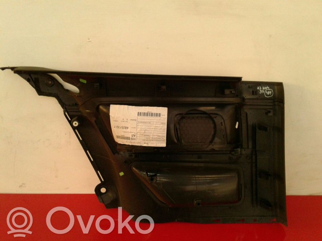 Audi A3 S3 8P Apmušimas galinių durų (obšifke) 