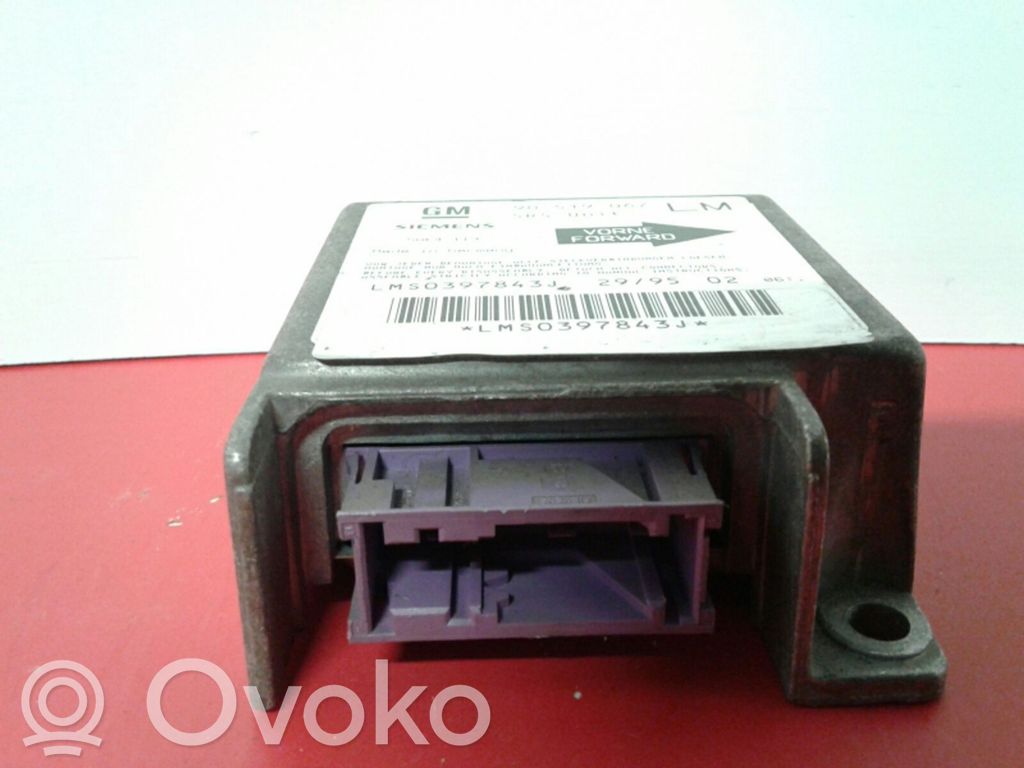 Opel Astra F Gaisa spilvenu vadības bloks 