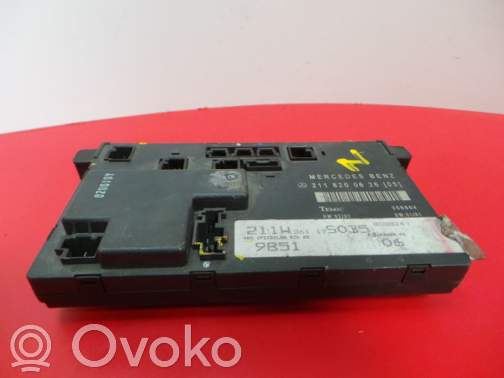 Unité de commande module de porte   211,26,FRENTEDIR