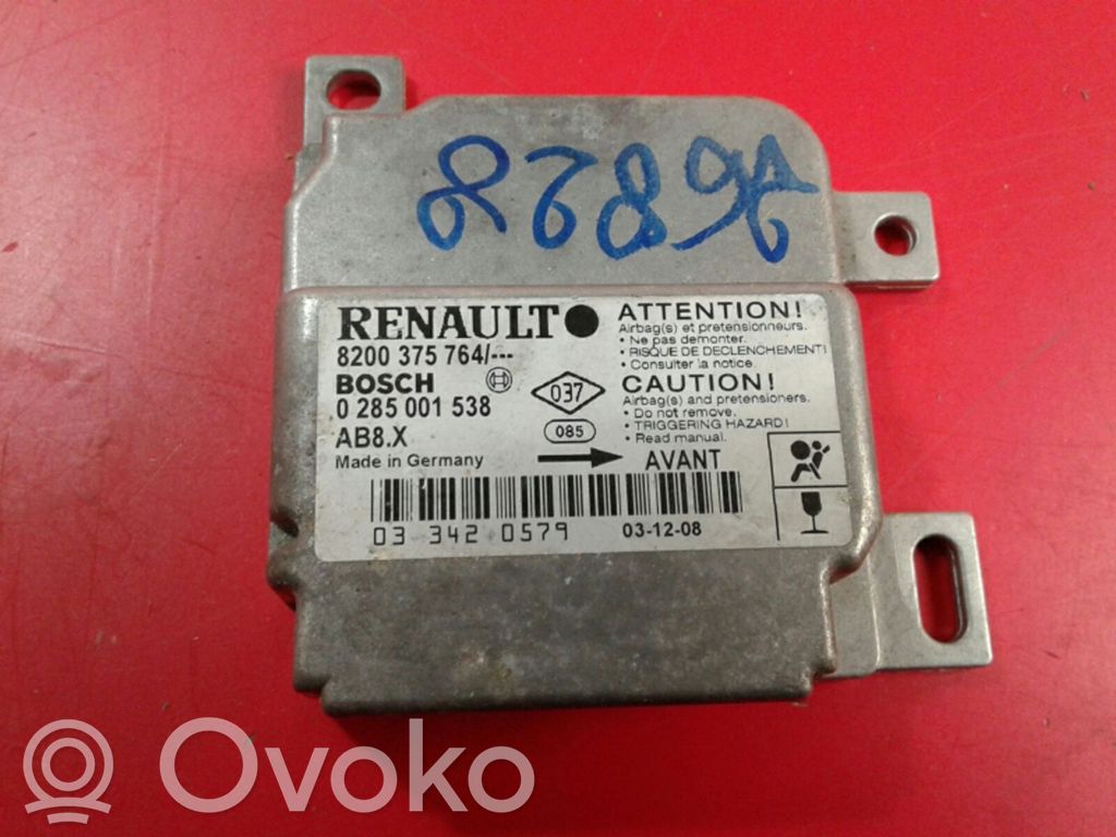 Renault Clio II Airbag control unit/module 