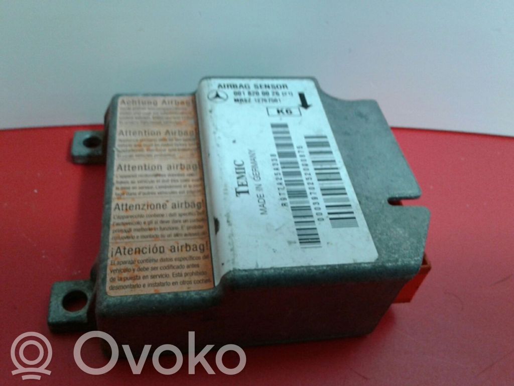 Mercedes-Benz E W210 Oro pagalvių valdymo blokas 
