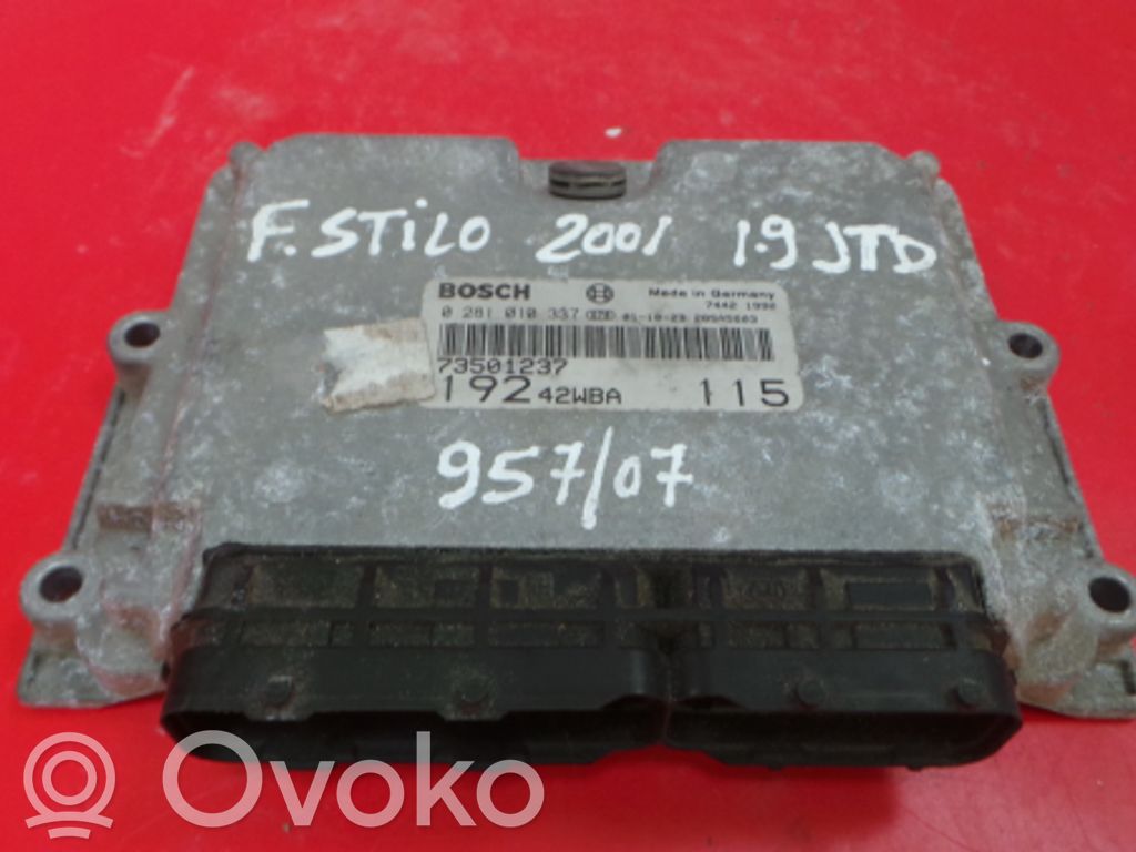 Fiat Stilo Engine control unit/module 