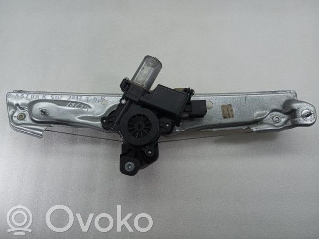 Opel Astra K Mechanizm podnoszenia szyby tylnej bez silnika 