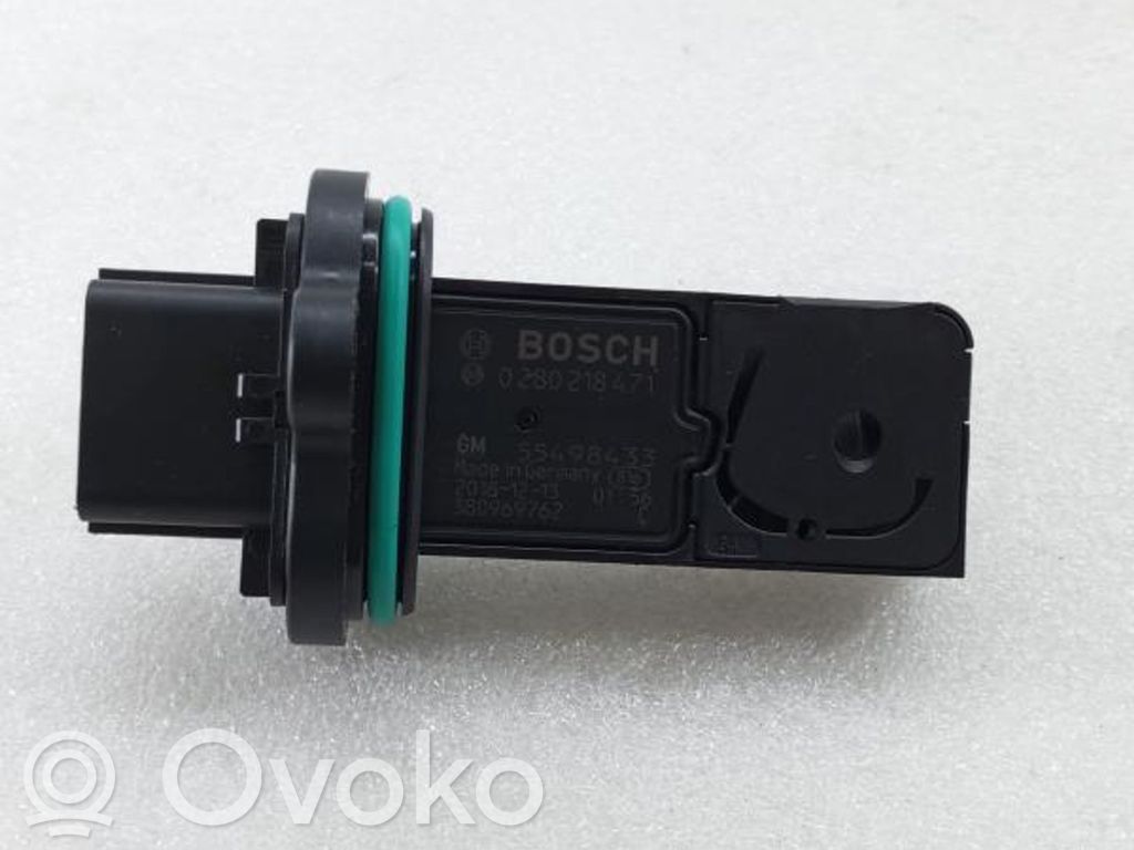 Opel Astra K Mass air flow meter 