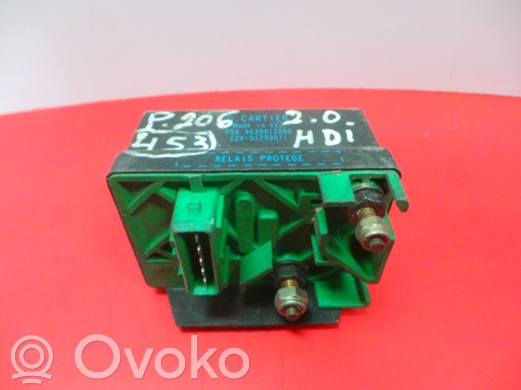 Peugeot 206 Glow plug pre-heat relay 