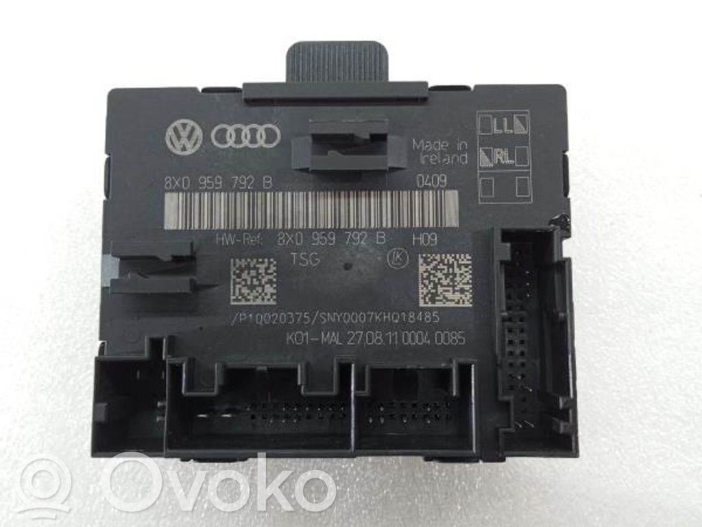 Door control unit/module   8X0959792,FRENTEDIREITO