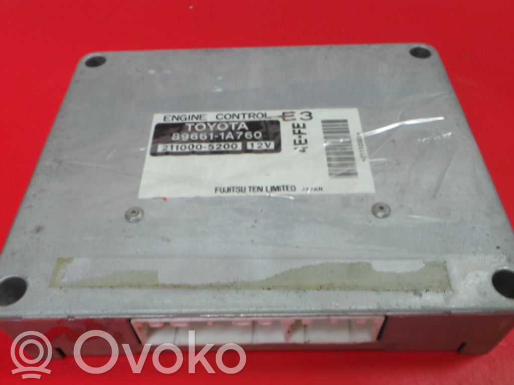 Toyota Corolla E110 Sterownik / Moduł ECU 