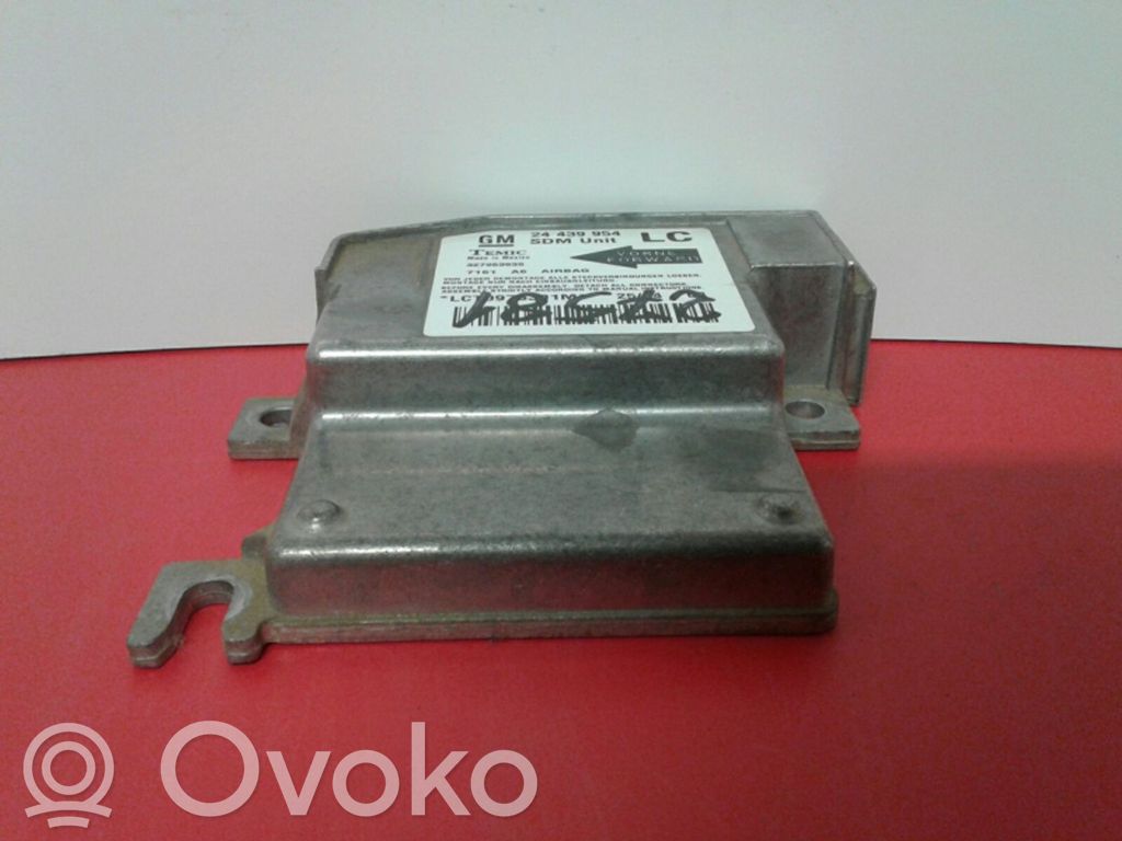 Opel Corsa C Oro pagalvių valdymo blokas 
