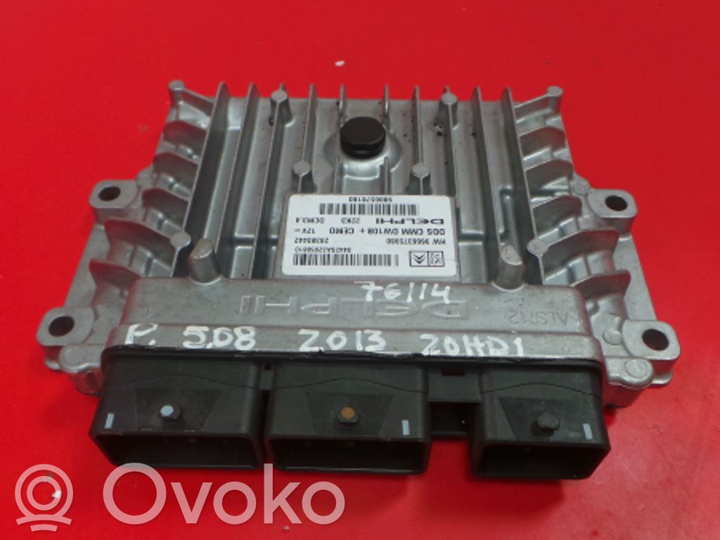 Peugeot 508 Engine control unit/module 