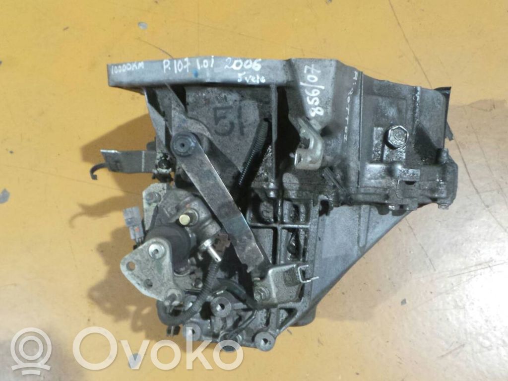 Peugeot 107 Mehāniska 5 ātrumu pārnesumkārba 