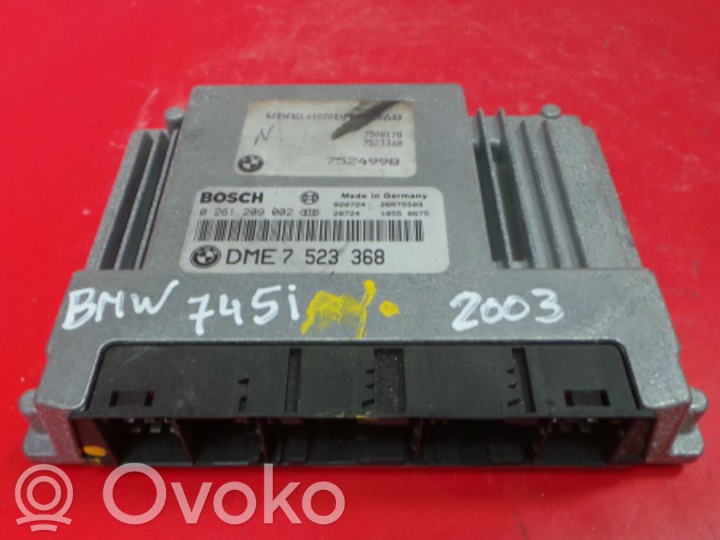 Variklio valdymo blokas   0261209002,368,523,76176,BOSCH