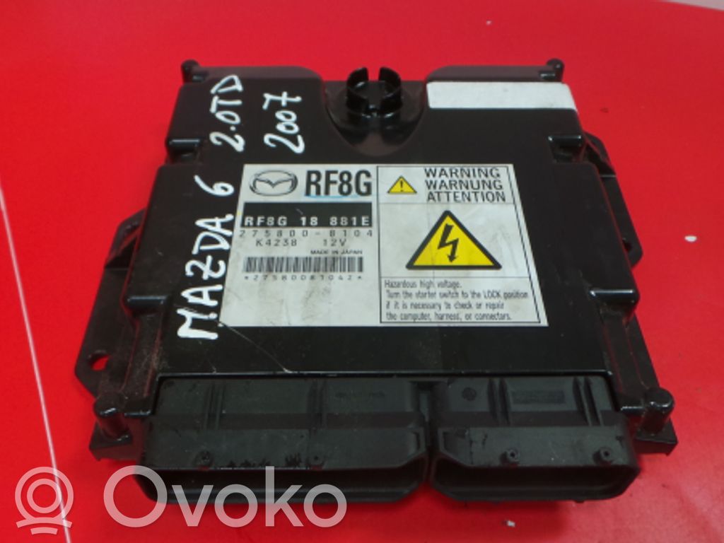 Engine control unit/module   RF8G,2758008104,881E