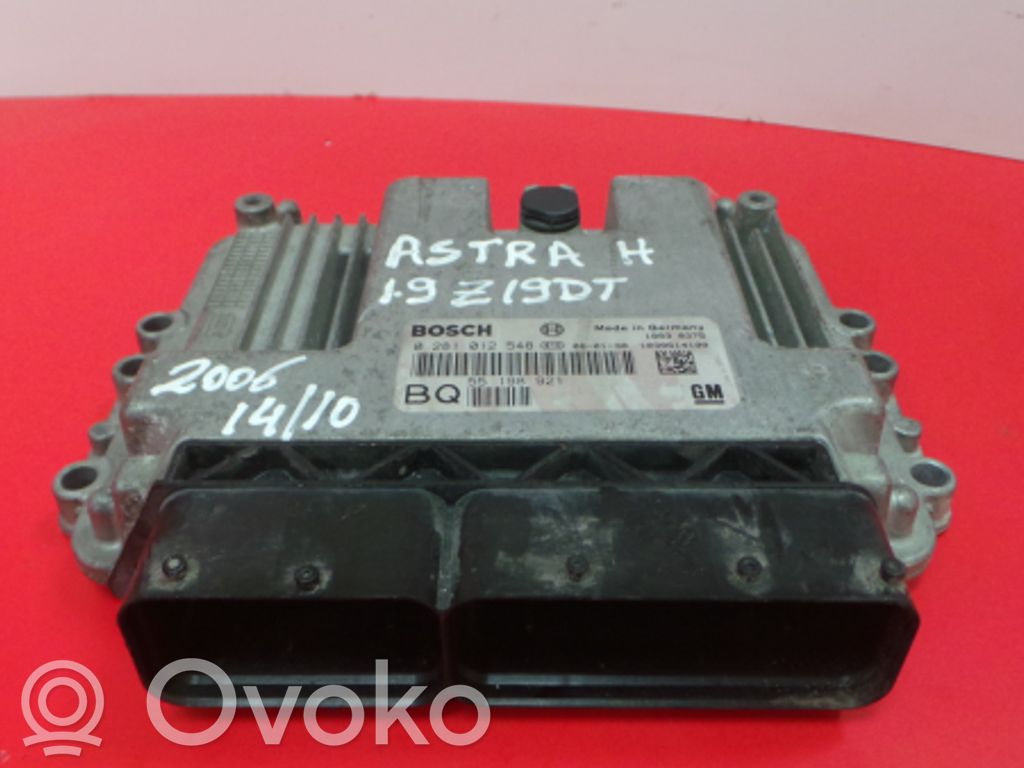 Opel Astra H Engine control unit/module 