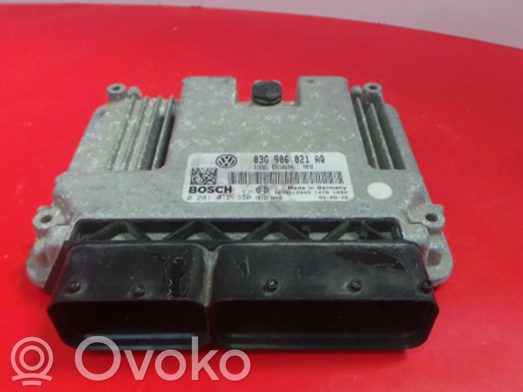 Engine control unit/module   03G906021AQ,0281012390,BOSCH